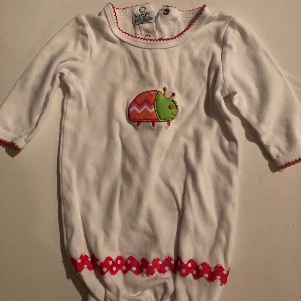 Baby snuggle bug nightgown